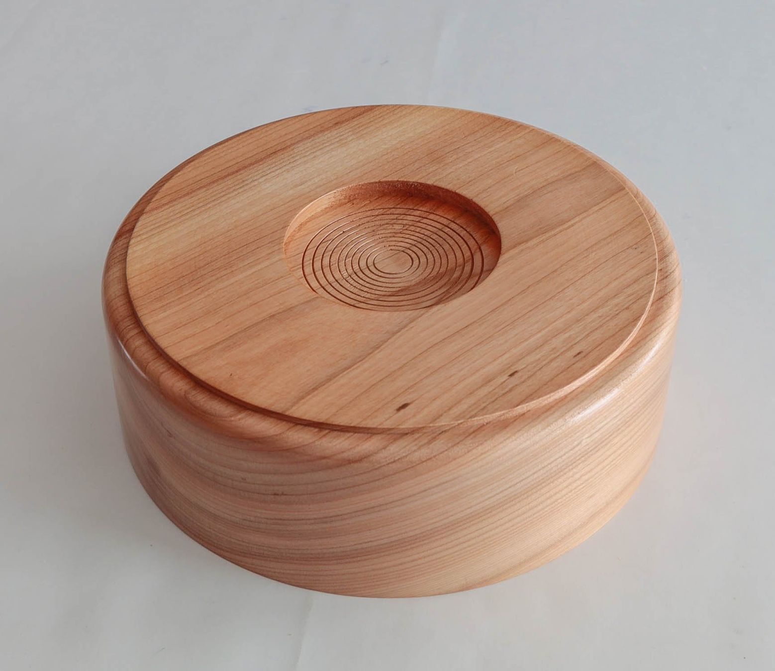 Articoli in legno: Schale mit Deckel Kirschbaum + Ahorn – Nuovo (secondo la descrizione) da Wil SG venduto da Fischweiher42 3