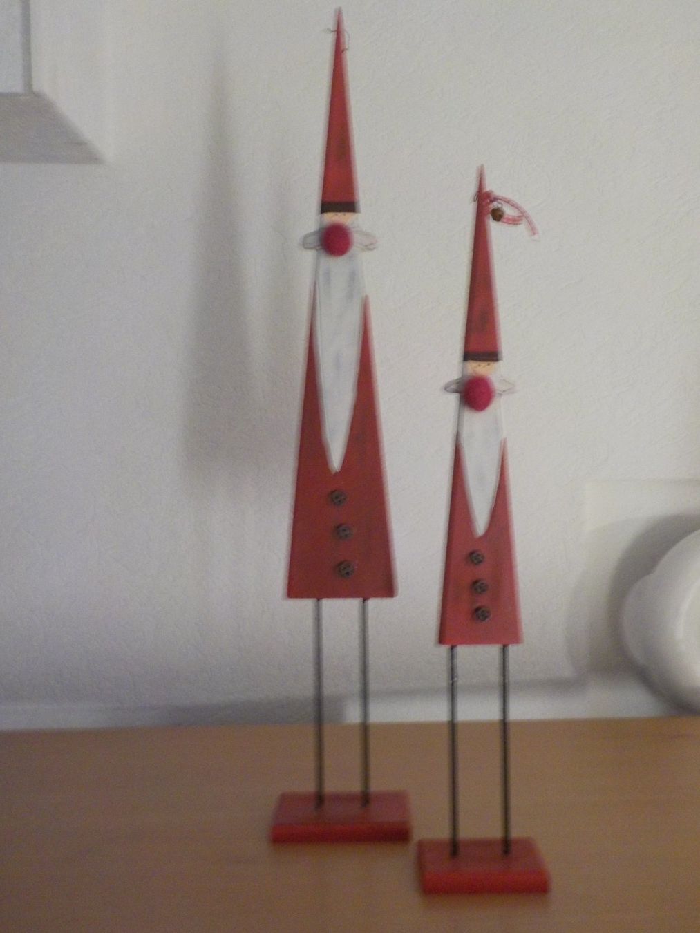 Tutte le decorazioni: 2 Samichläuse aus Holz (3) – Usato da Muri b. Bern venduto da Eventverkauf