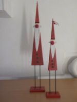 2 Samichläuse aus Holz (3)