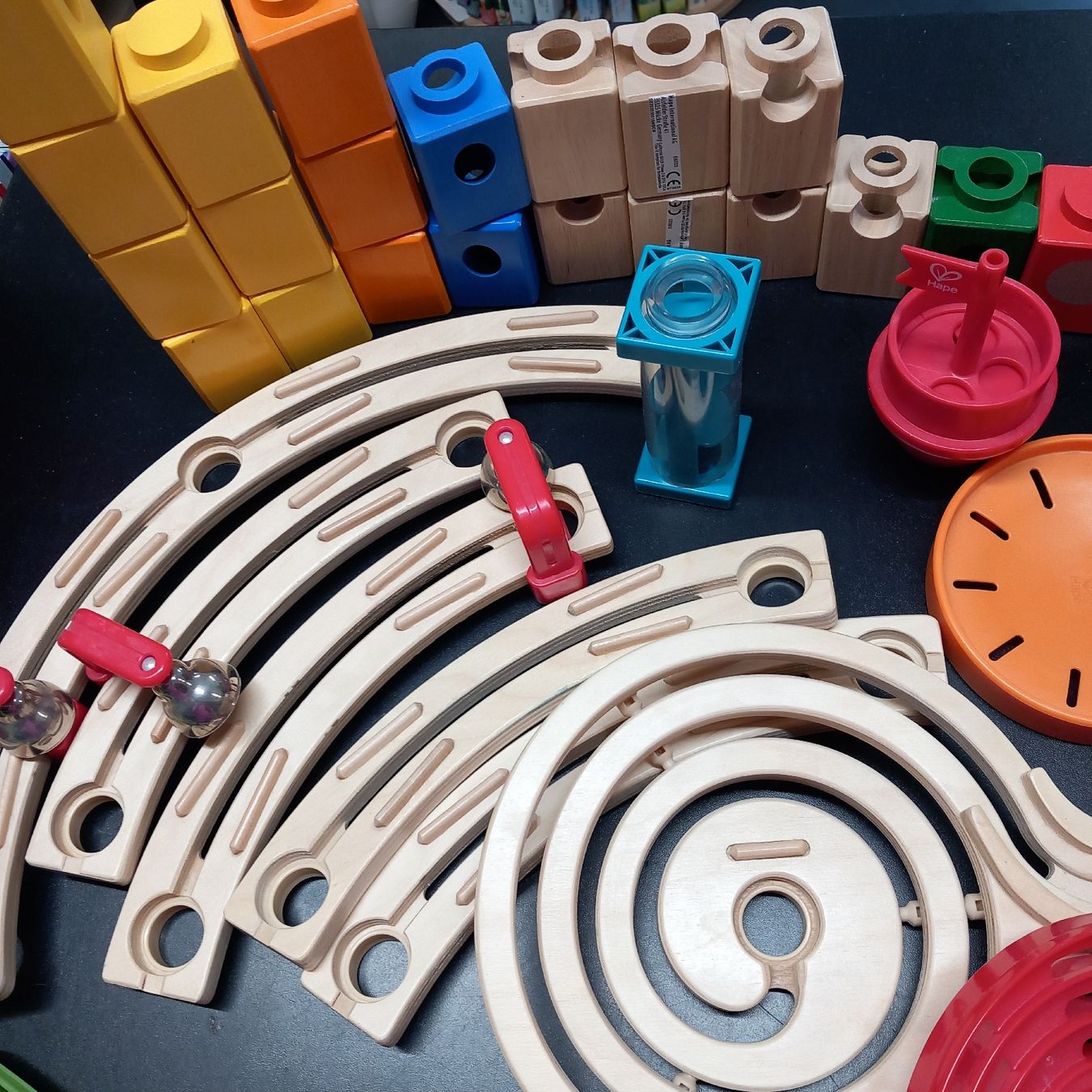 Haba Giochi: Hape Quadrilla Murmelbahn E6019 "Castle Escape" &  Extras – Usato da Gwatt (Thun) venduto da umwelt-brocki 1