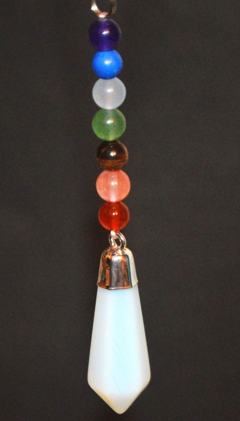 Catenine: Halskette D-889 – Opalith mit 7 Chakra – Nuovo e nell'imballaggio originale da Goldiwil (Thun) venduto da han_v5b7 1