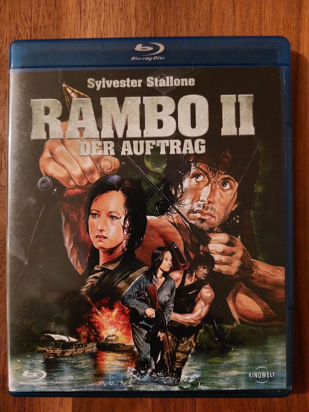 Tutti i DVDs: Blu Ray - Rambo II 2 Der Auftrag – Usato da Rheinfelden venduto da FilmAuktion