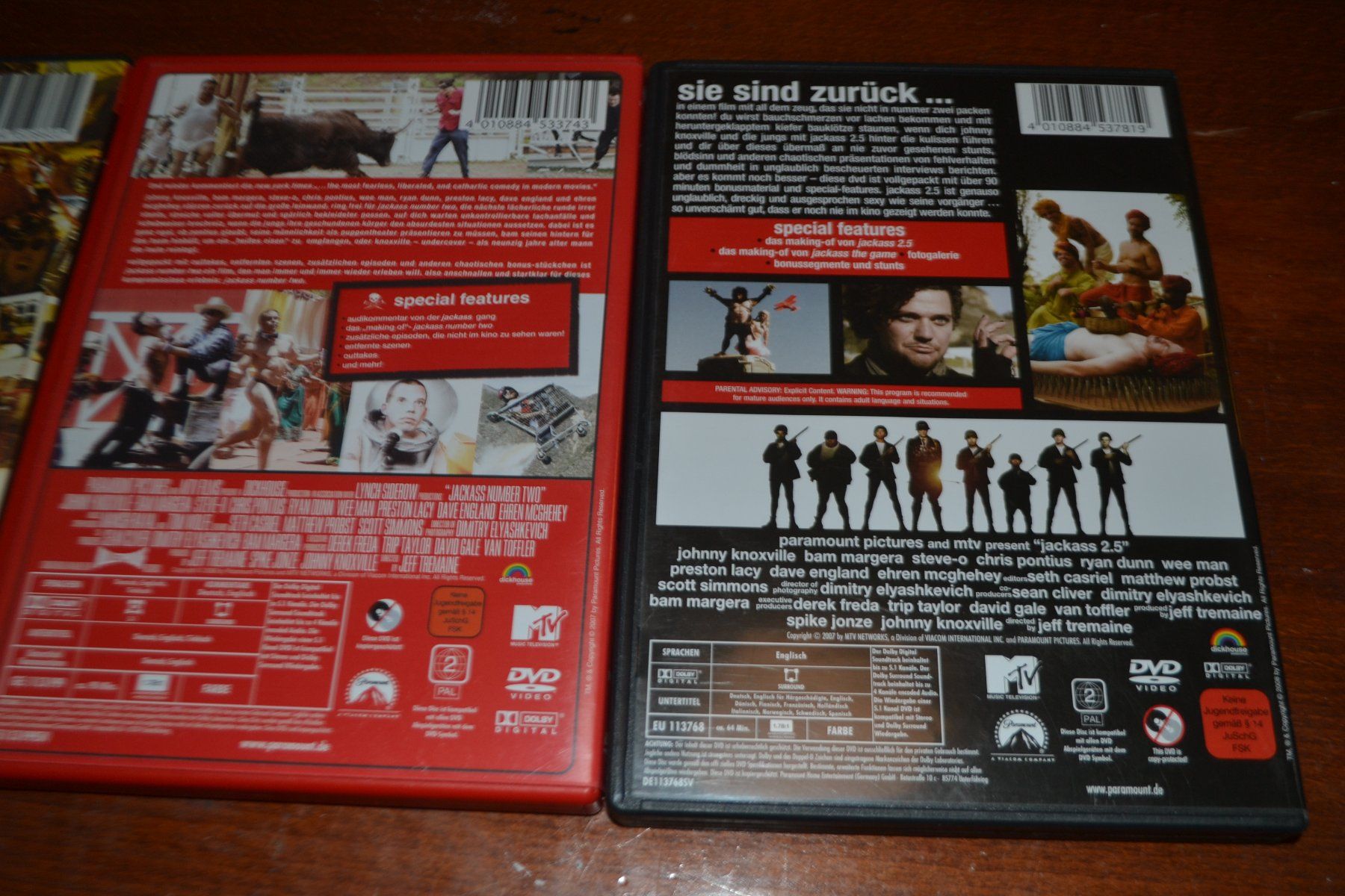 Tutti i DVDs: Jackass 1-3 (DVD) – Usato da Laupen ZH venduto da chefdom 2
