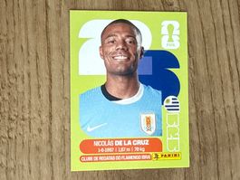 Panini FIFA World Cup Sticker Nicolās de la Cruz URU 15