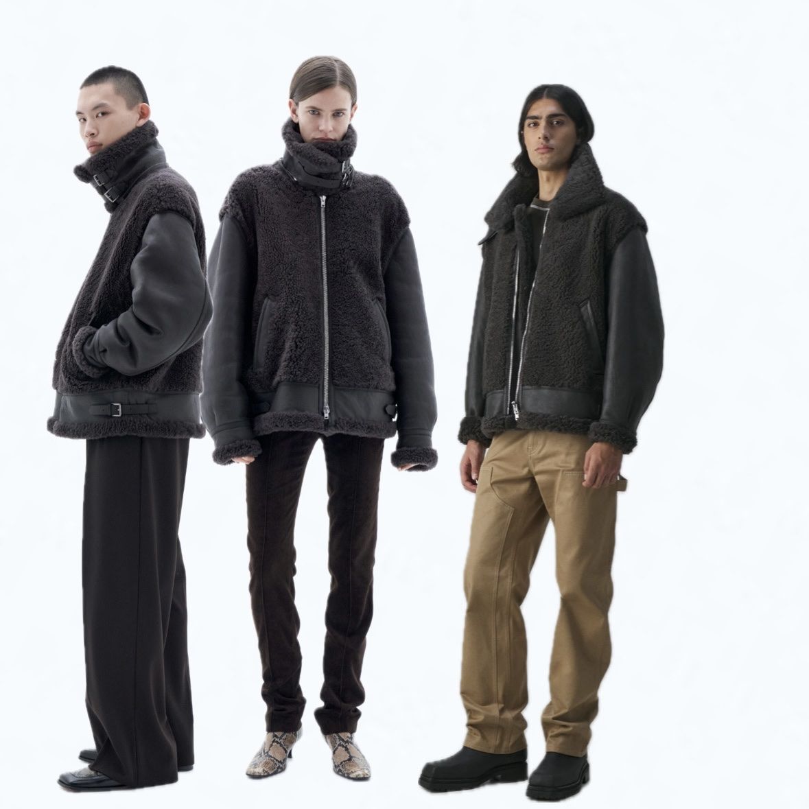 Giacche: FILIPPA K AVIATOR LEDERJACKE - Orginalpreis 2590.- – Nuovo e nell'imballaggio originale da Zürich venduto da luxuryoutlet1