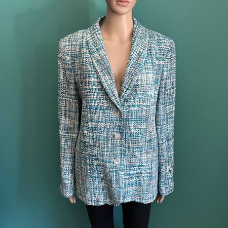 ANNA AURA Blazer | 100% Seide 🩵