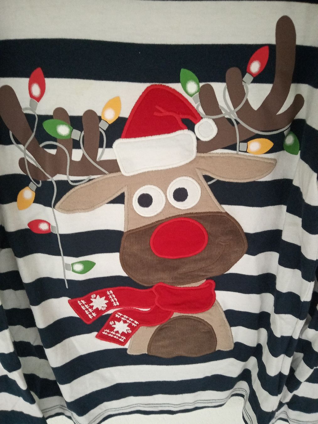 C&A T-shirt: Weihnachts Langarm Shirt Grösse 140 – Usato da Büren SO venduto da swelch 1