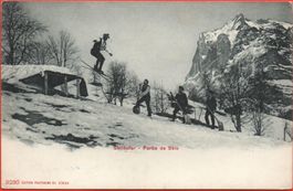 GRINDELWALD Skiläufer - Partie de Skis