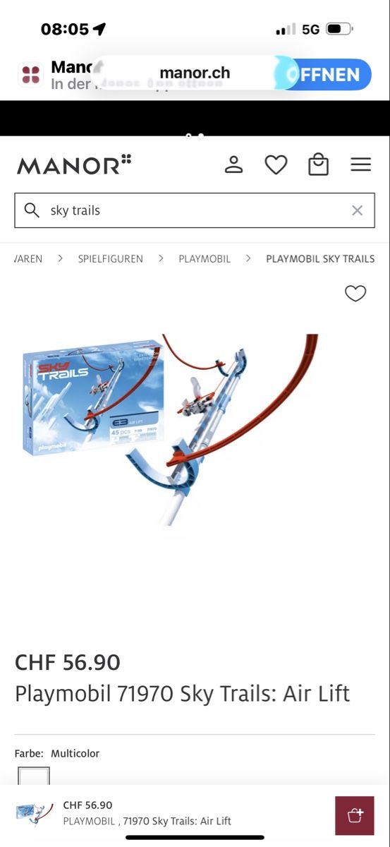 Playmobil Jouets: Playmobil Sky Trails – Neuf (Voir description) à Flims Dorf par Specials 2
