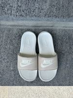 Nike Slide Sandale, Rosa/Beige, Grösse 38 
