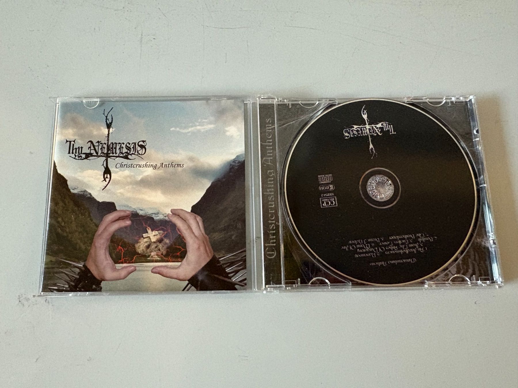 CD: THY NEMESIS - Christcrushing Anthems CD Black Metal 2005 – Usato da Wiedlisbach venduto da Andrisa