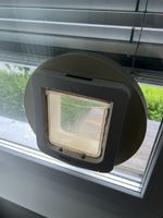 PetSafe Mikrochip Katzenklappe XL für Fenster, wie neu! 🐱🌞