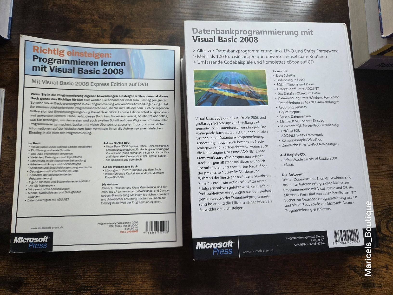 Bücher: Microsoft Press Visual Basic 2008 Books Set – Gebraucht aus Winterthur von Maricels_Boutique 1