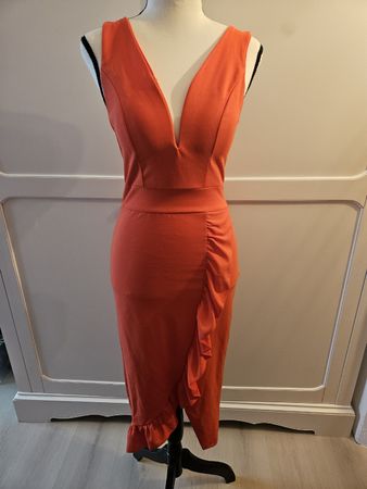 Wal G. Kleid, Gr. S, Koralle, Sommerlich & Elegant!