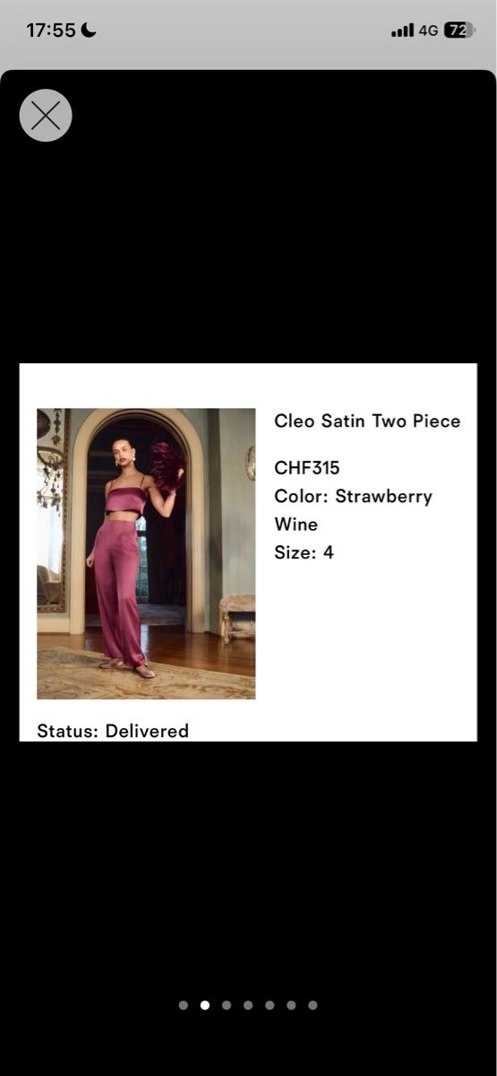 Reformation Vestiti: Reformation Satin Two Piece Set – Usato da Zürich venduto da AELindi 1