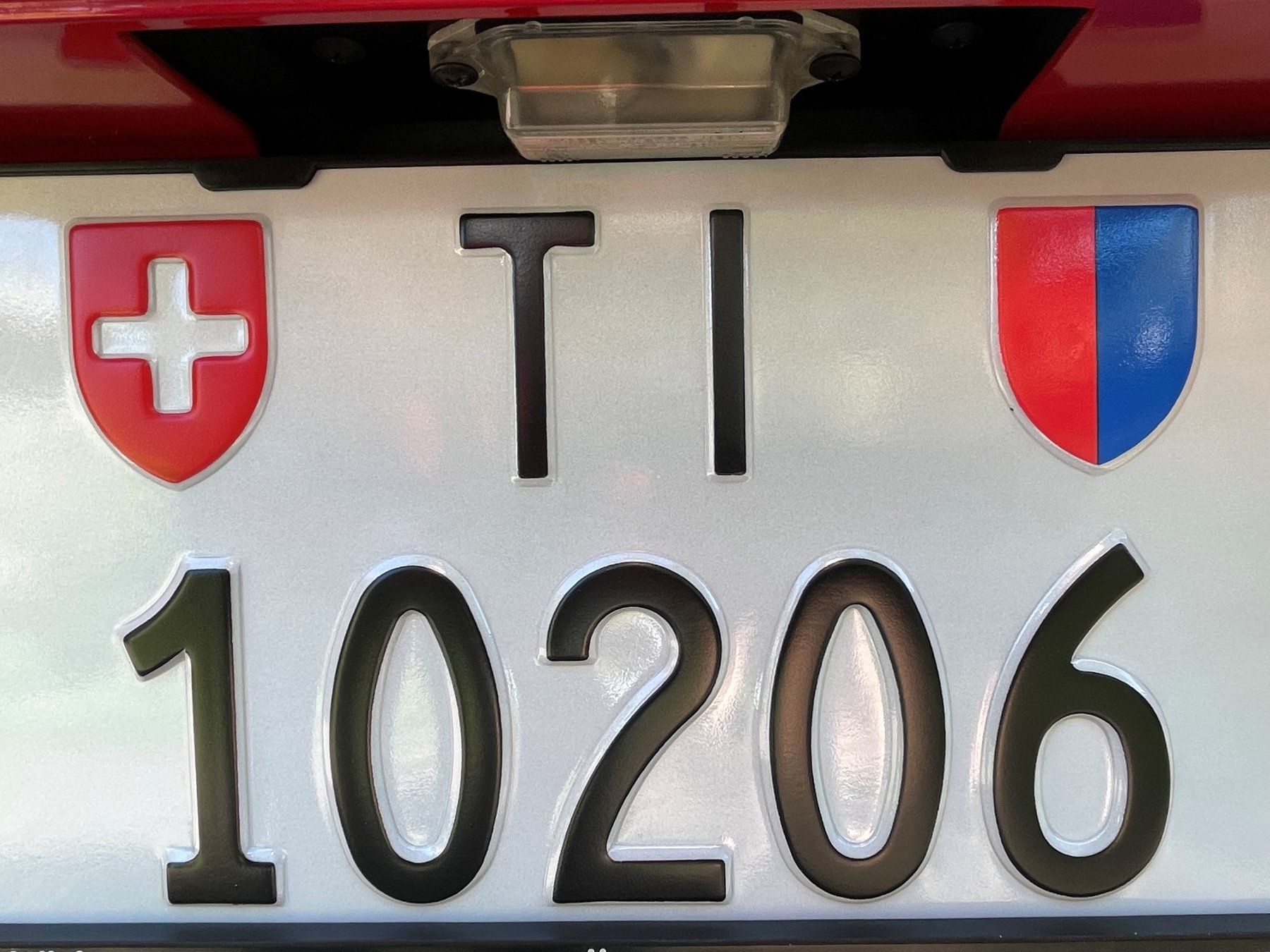 Schilder: Targa Auto – Gebraucht aus Vacallo von San_Giorgio