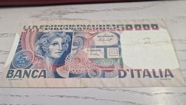 Italienische Lira 50000 Banknote guter Zustand 1977