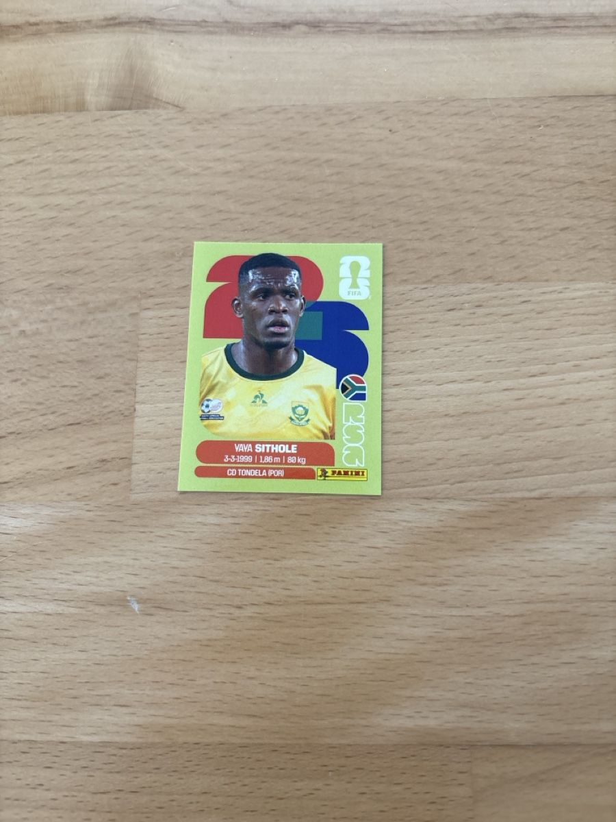 Panini Carte collezionabili: FIFA World Cup 2026 Sticker VIVA BITHIOLE RSA 15 – Nuovo (secondo la descrizione) da Niederrohrdorf venduto da 92Fischli