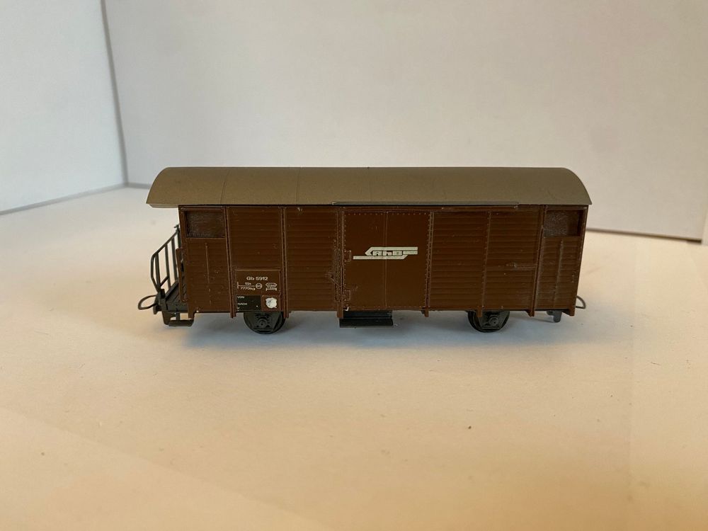 Bemo Modelleisenbahnen: PR-MODELLBAU 1027 RhB Gb 5912 – Neu (gemäss Beschreibung) aus Wettingen von Mobacram