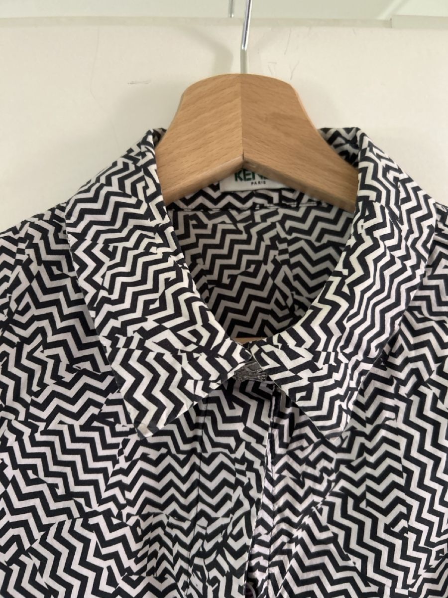 Kenzo Blusen: Kenzo black and white shirt – Gebraucht aus Zürich von Chiara_mc 1