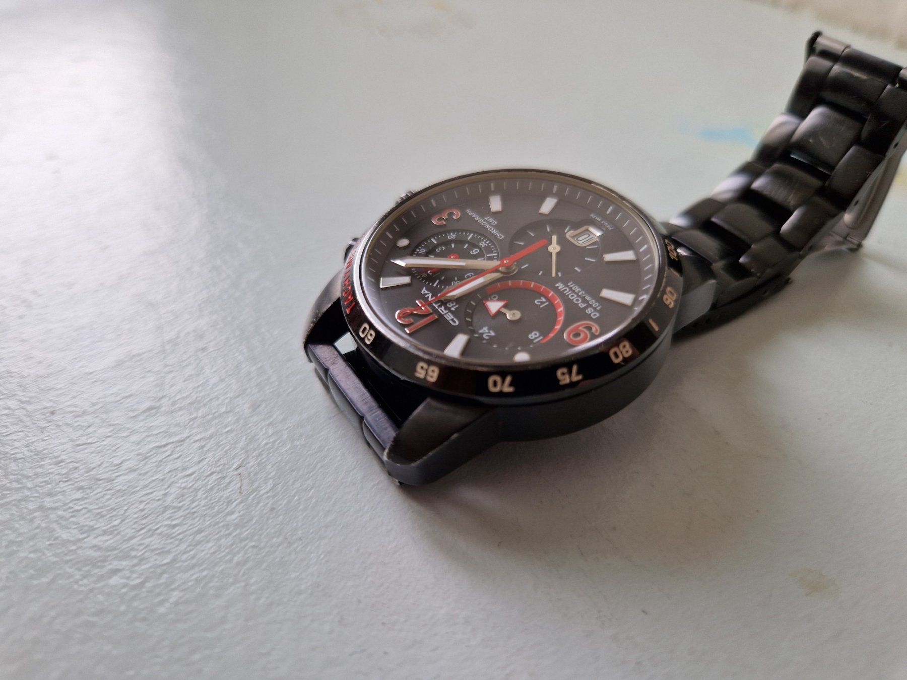 Certina Orologi: Certina DS Podium Big Size Chrono GMT – Usato da Baden venduto da ch-m 4