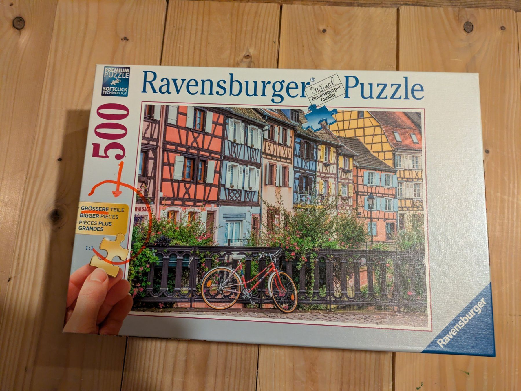 Ravensburger Puzzle: 10x 500 Puzzle mit Grossen Teilen – Usato da Bern venduto da macsandra 1