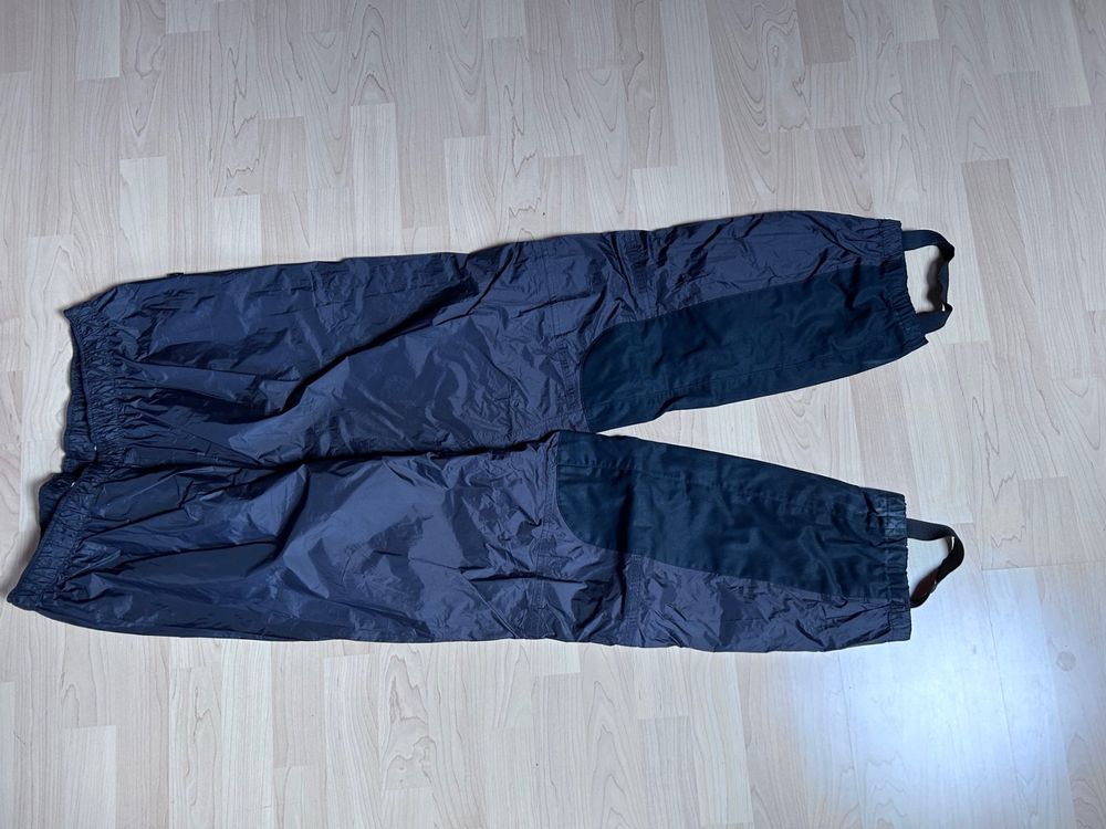 Fahrrad Regenhose Herren - Wasserdicht & Atmungsaktiv Mit Seitlichem Reißverschluss & Schuhschutz