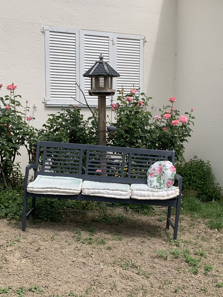 Panchine: Gartenbank grau 155 cm – Usato da Adligenswil venduto da Schutzengeli