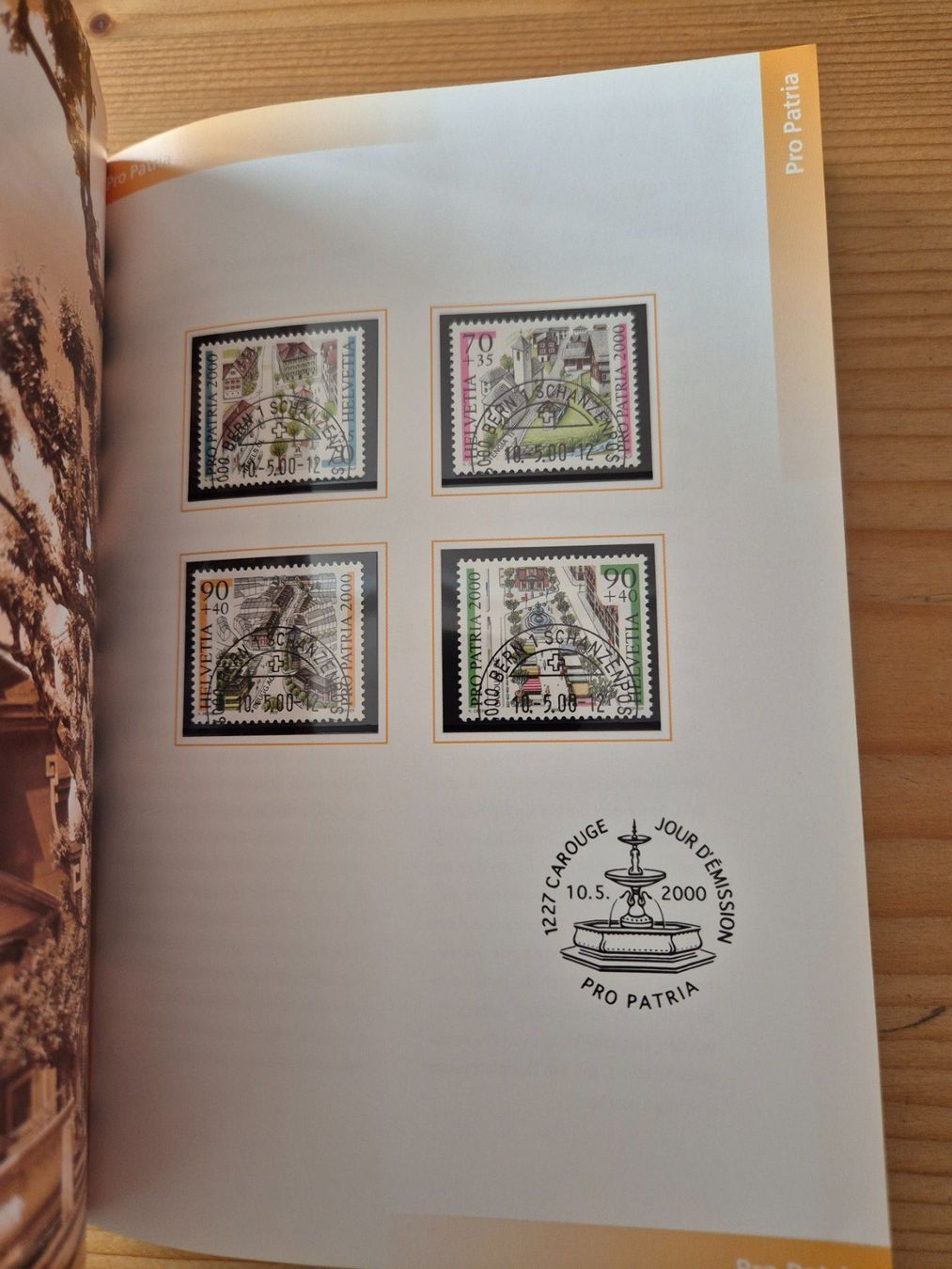 Alle Briefmarken: CH-Briefmarken Ausgabe 2000 mit ET-STempel gem.Bilder – Gebraucht aus Oberuzwil von ceeg7 6