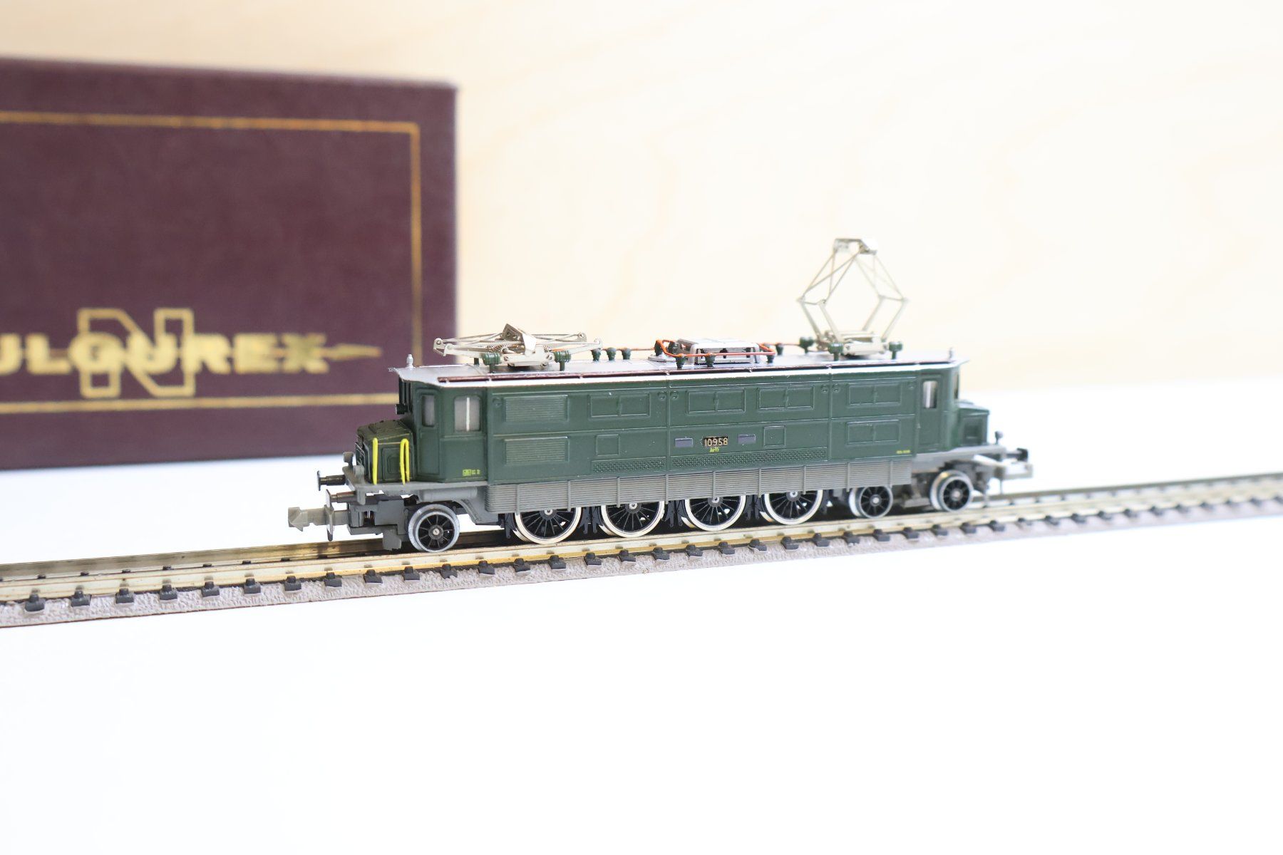Fulgurex Modellini di ferrovie: Fulgurex SBB Ae 4/7 E-Lok - Spur N Messingmodell – Usato da Winterthur venduto da Monstera 5