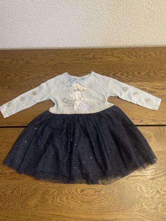 Kleid Elsa Queen of Snow & Ice Grösse 98 guter Zustand