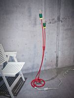 Seltene Vintage-Stehlampe von Ikea im Memphis-Stil