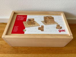 Goki BRAUN'scher Würfel Geduldspiel Holz
