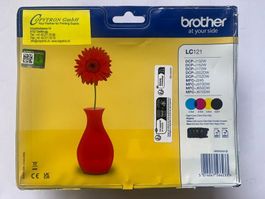 Brother LC121BK+ LC121C + LC121M + LC121Y=LC121VAL Multipack