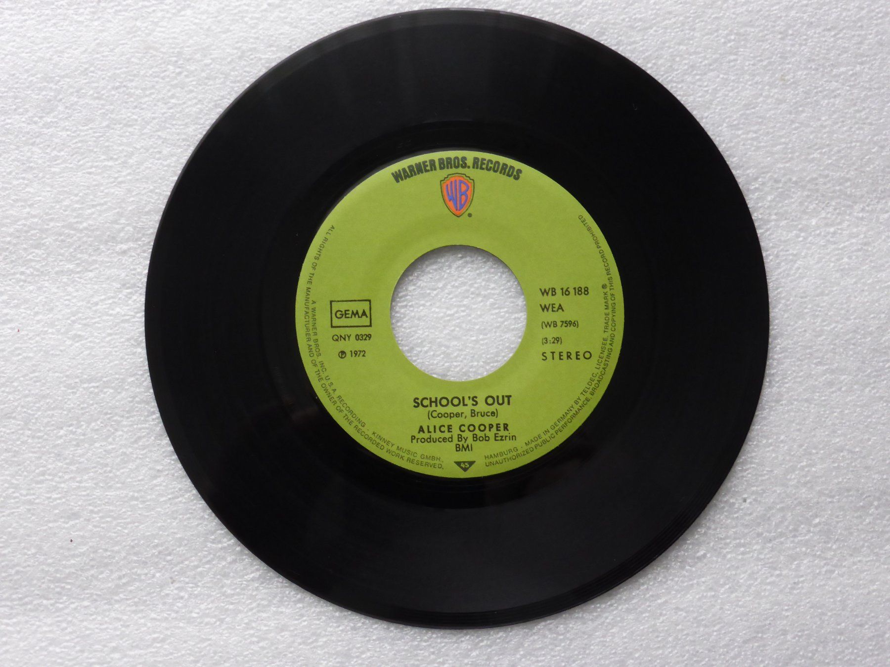 Schallplatten: Vinyl Single   ALICE COOPER – Gebraucht aus Küssnacht am Rigi von Mondkinder 1