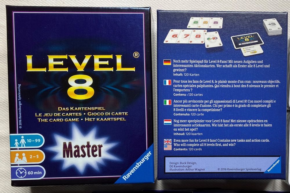 Level 8 Master Card Game
