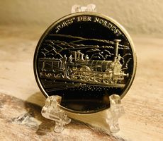 versilberte Medaille „TOESS“ der Nordost