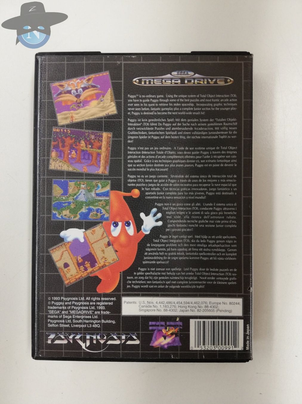 Sega Giochi: Puggsy / Sega Mega Drive / MD – Usato da St. Gallen venduto da zorro_dc 1
