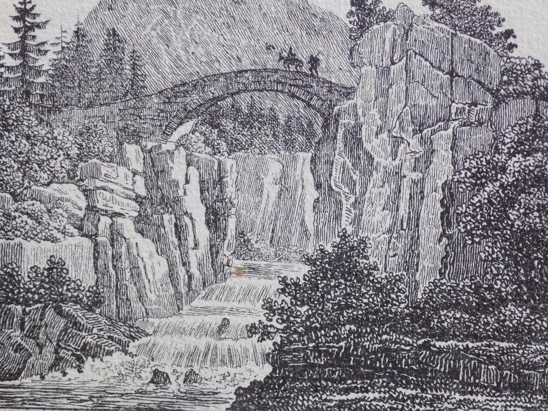 Gravures: Grimselbrücke – D'occasion à Risch par Rischli15 5