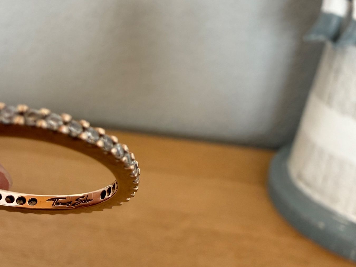 Thomas Sabo Anelli: Thomas Sabo Ring Gr.52 Roségold – Usato da Visperterminen venduto da ele_8n98 1