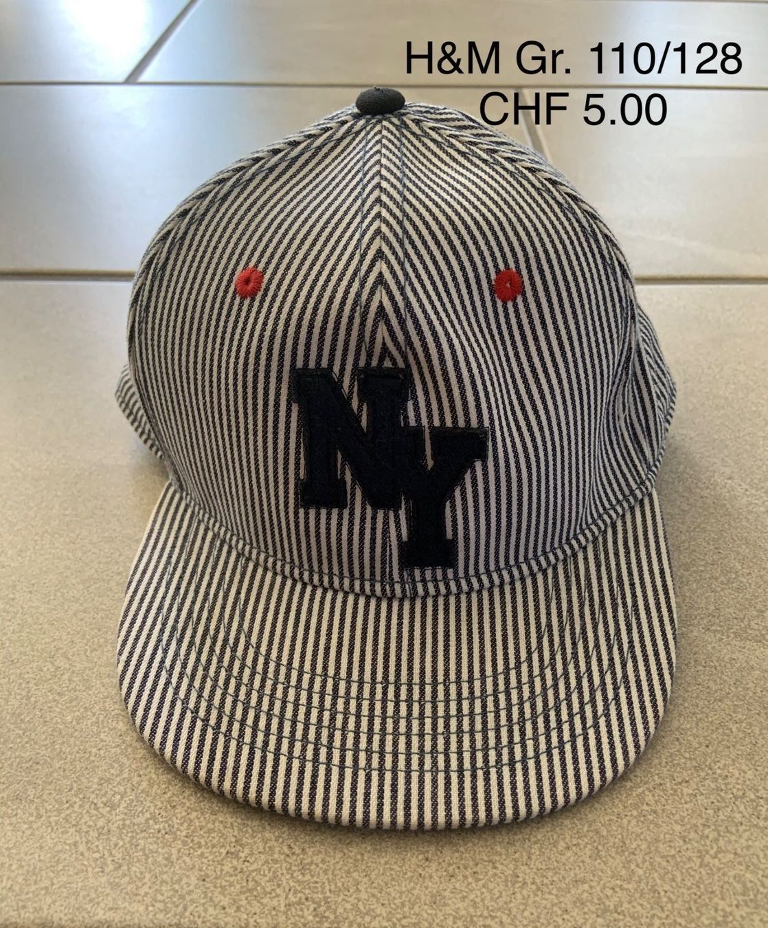 H&M Copricapi, berretti & cappellini: H&M Base Cap Gr. 110/128 – Usato da Biberen venduto da Badakab
