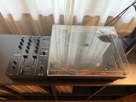 DJ Mixer Pioneer DJM-350 und Plattenspieler Technics SL-1210
