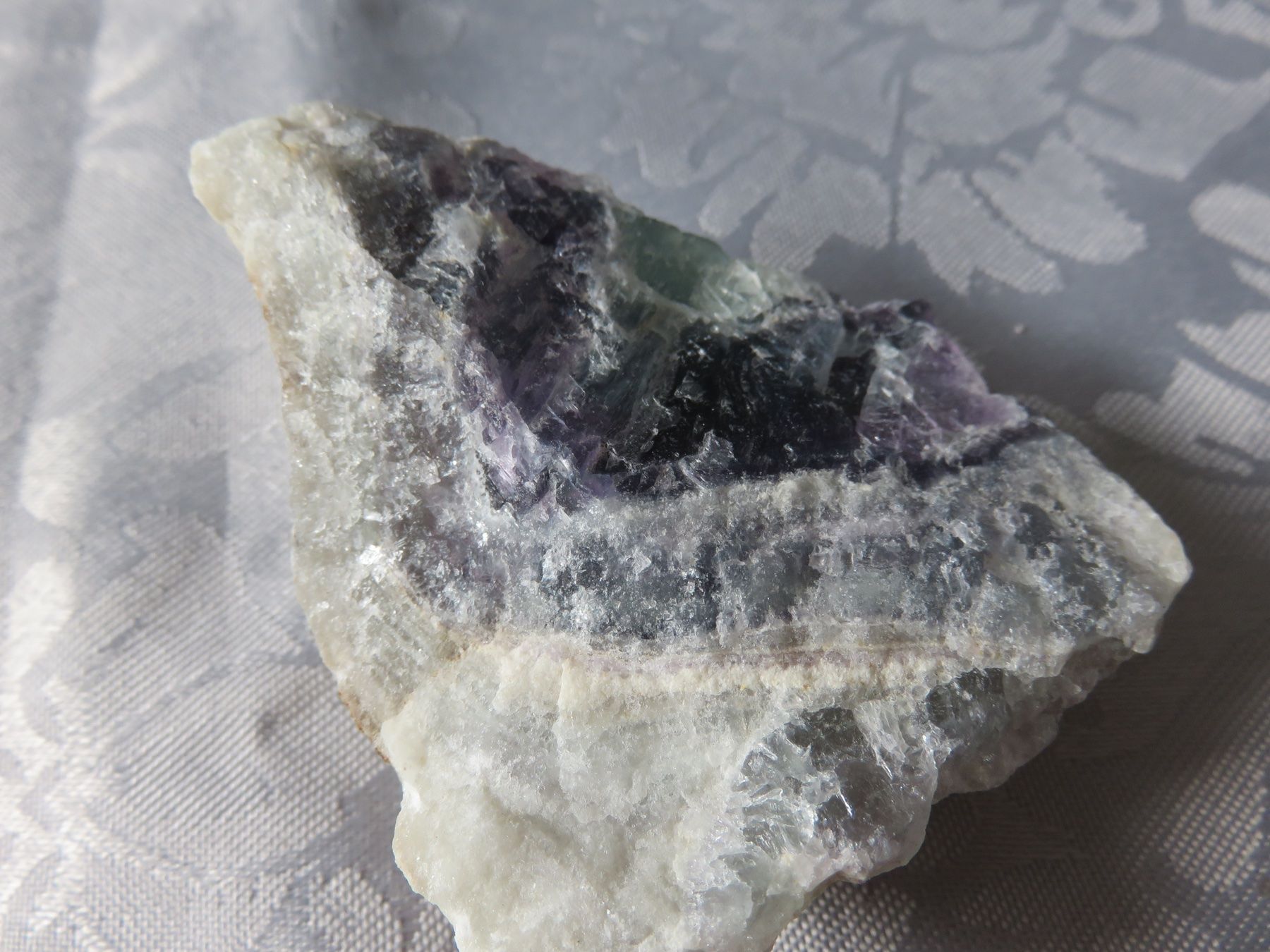 Minerali & Pietre curative: Fluorith grün violett, roh – Nuovo (secondo la descrizione) da Rümlang venduto da BoutiqueMonique16 3