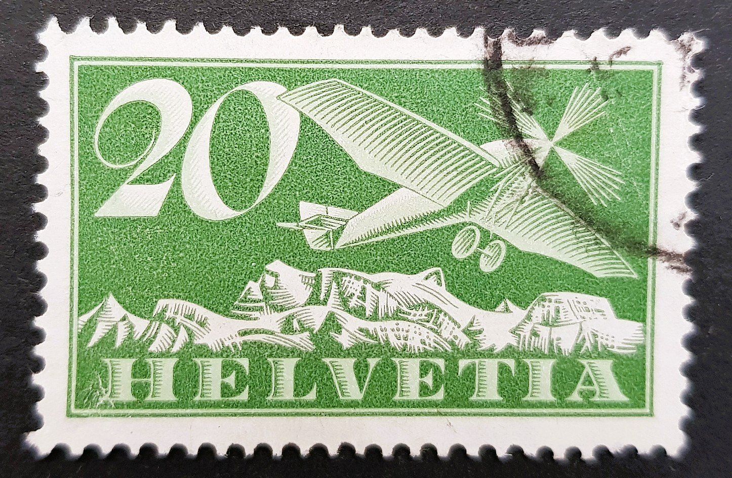 Tutti i francobolli: 1925 Luftpost – Usato da Winterthur venduto da Saba1972