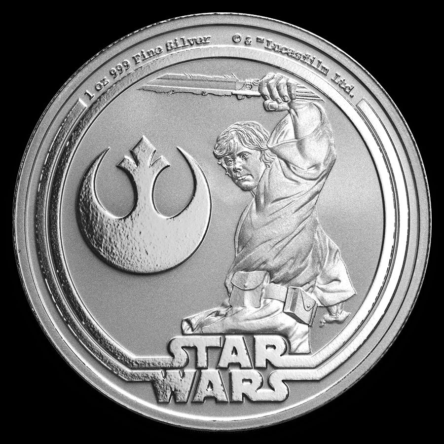 Alle Münzen: Silber Unze Star Wars – Neu (gemäss Beschreibung) aus Mauren von MonsterxD