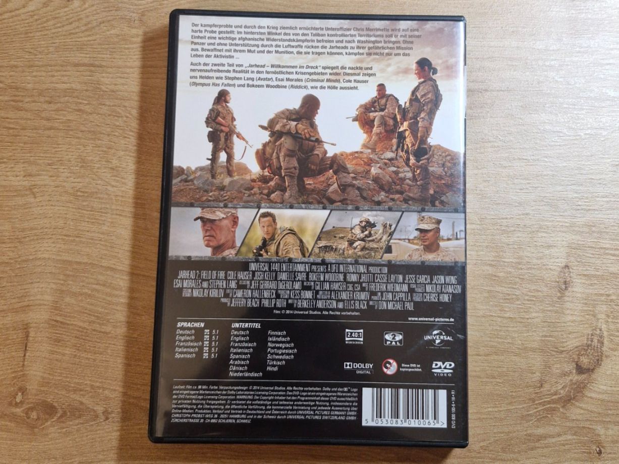 Tutti i DVDs: Jarhead 2 (2014) RAR DVD – Usato da Pfungen venduto da Whitie 1