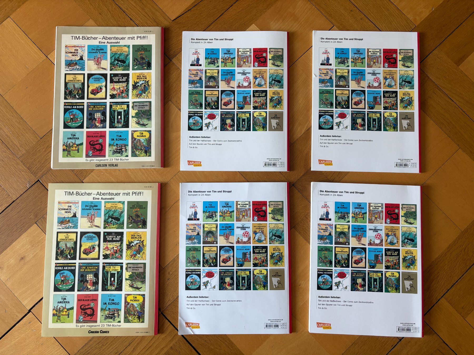 Fumetti: Tim und Struppi, 6 Bände, Lot – Usato da Zürich venduto da Malf_007 1