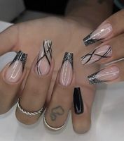 Set de 24 faux ongles 