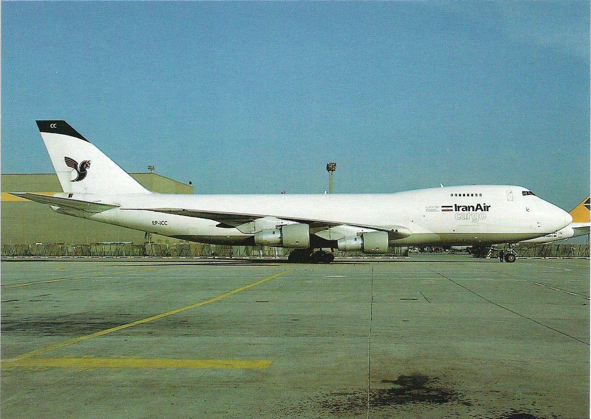 Cartoline postali: Iran Air B747-200F EP-ICC – Nuovo e nell'imballaggio originale da Thun venduto da Abigboss