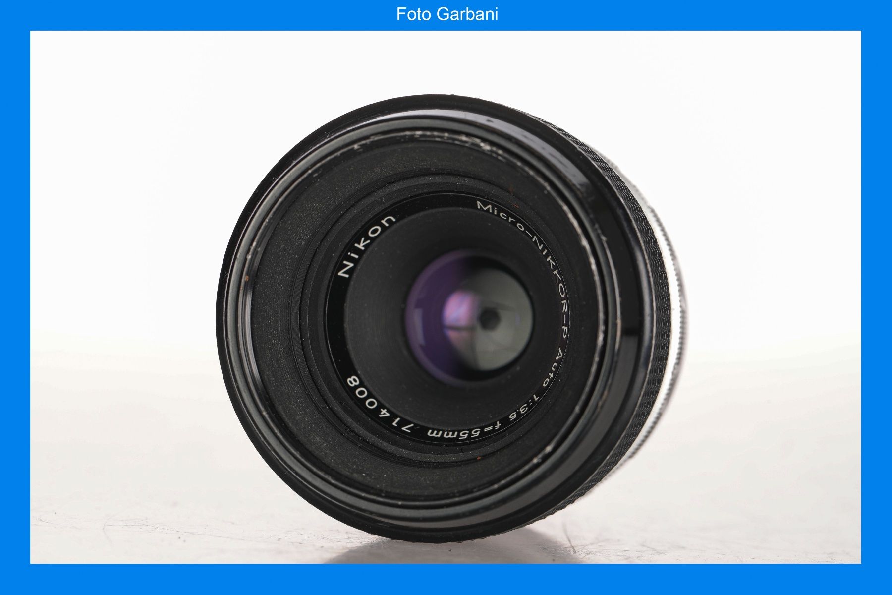 Nikon Obiettivi: Nikon Micro-Nikkor-P Auto 55mm f3.5 – Usato da Muralto venduto da FotoGarbani 1